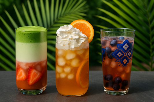 Three original iced tea recipes by Le Maître du Thé
