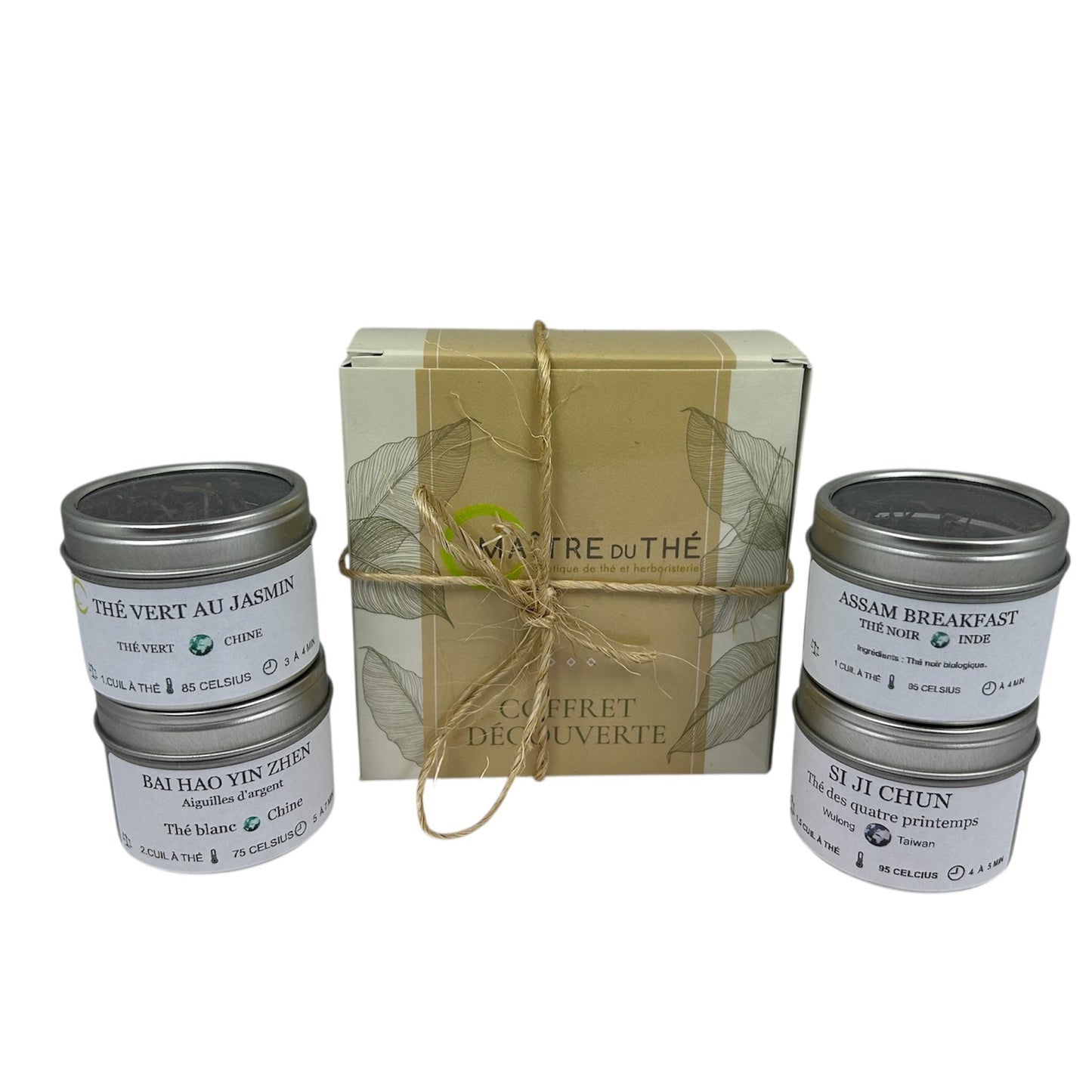 Coffret cadeau de thé classique