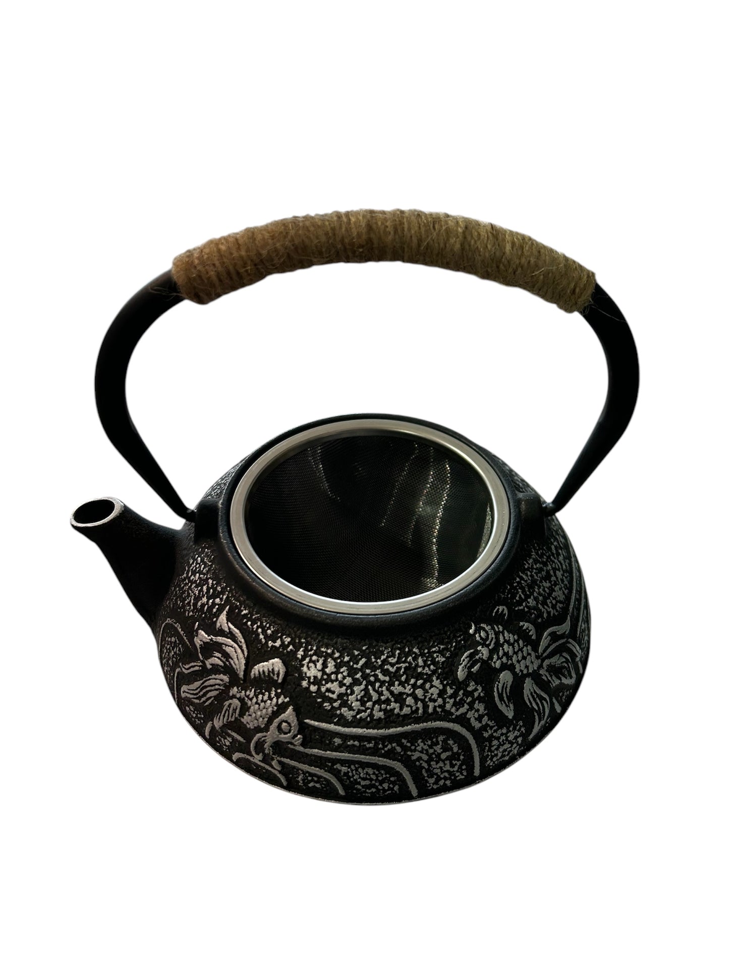 Théière du Koi Sacré – Fonte d’acier 750 ml