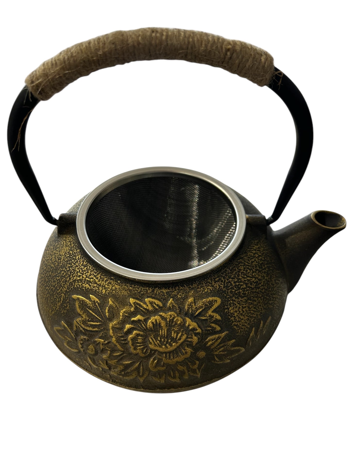 Théière de la Pivoine Céleste – Fonte d’acier 750 ml