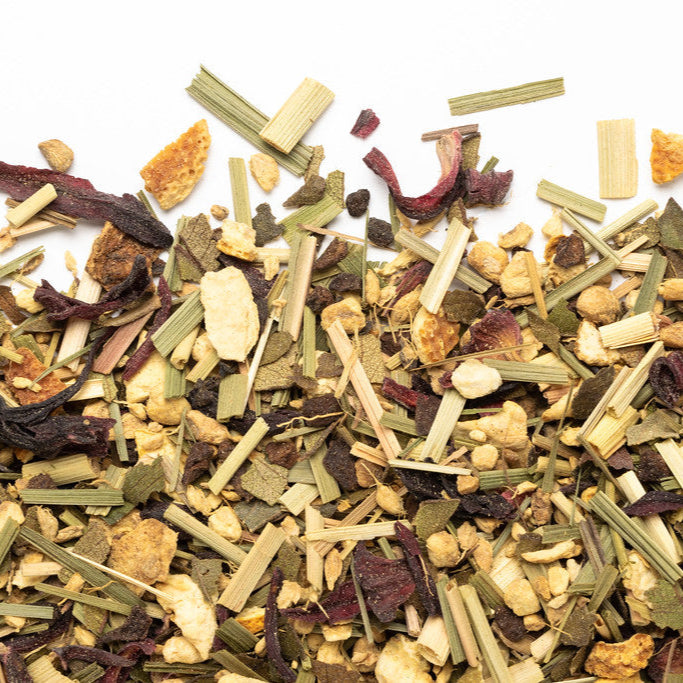 Tisane éclat de citron et gingembre maitre du thé