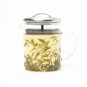 compare product Tisanière en verre avec filtre inox – 400 ml