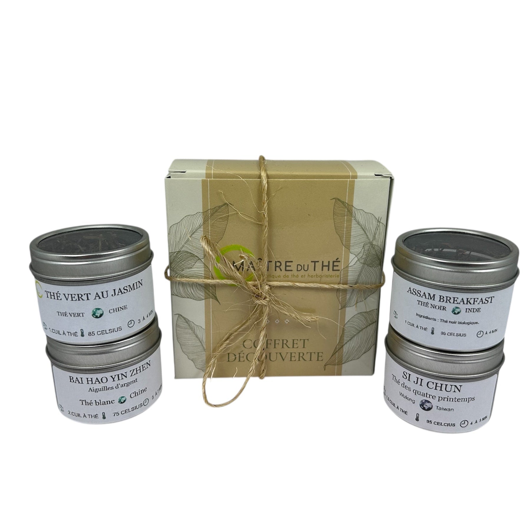 Coffret cadeau de thé classique