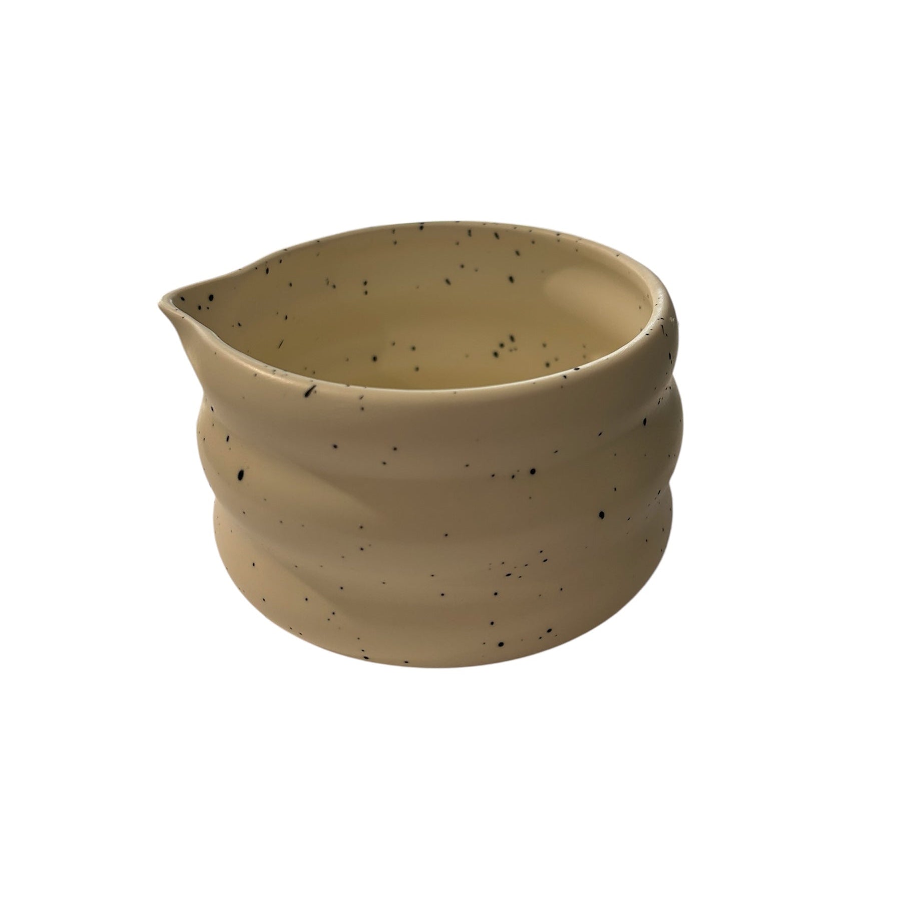 Bol pour le matcha avec un bec verseur