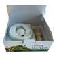 Boite cadeau avec ensemble de matcha blanc et vert