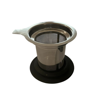 compare product Filtre à infusion en inox avec couvercle – Universel et durable