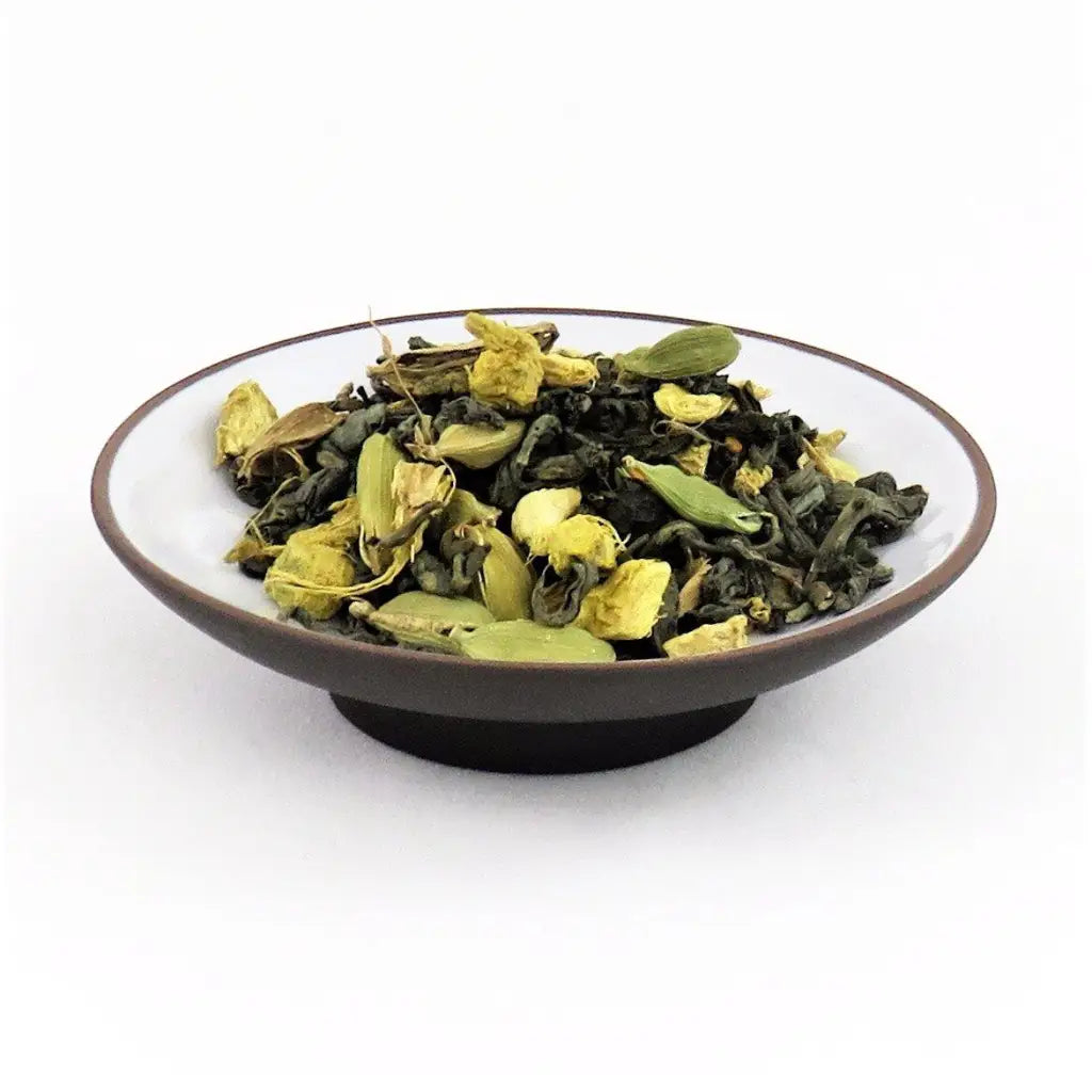 Cha Eva au th vert, curcuma et gingembre | Vitalit dore | CHAI-EVA|  Matre du Th  Matre du Th
