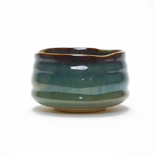 Bol Matcha En Céramique 600ml Avec Bec Verseur - Chawan Japonais Fait Main Style D