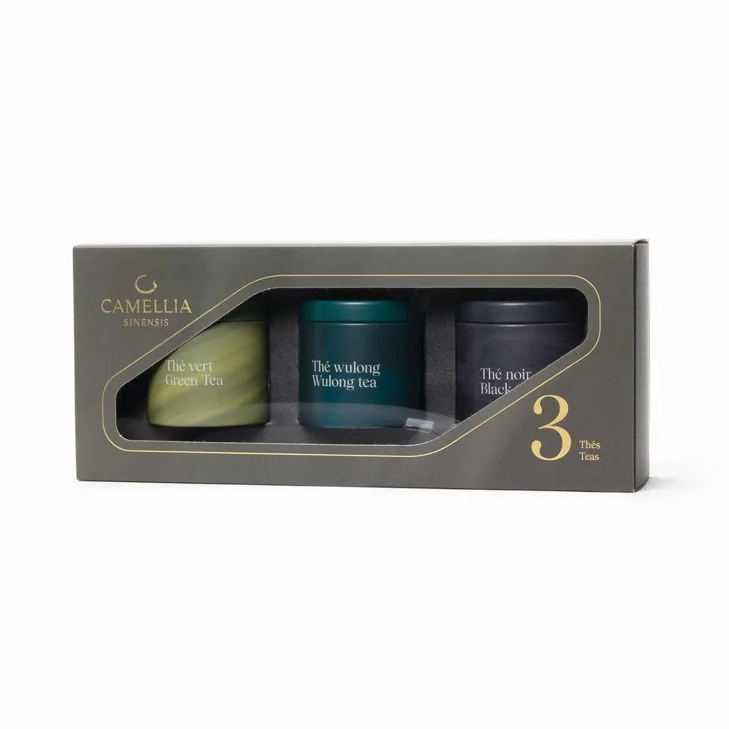 COFFRET CADEAU | ASSORTIMENT DE TROIS THÉS - Maître du Thé 