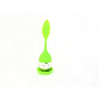compare product Infuseur à thé en silicone et inox avec support